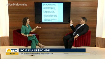 Advogado tira dúvidas sobre aposentadoria no Bom Dia Responde