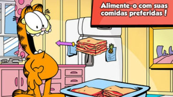 Tamagotchi: Garfield manda bem no mundo dos games (Foto: Reprodução/Google Play)