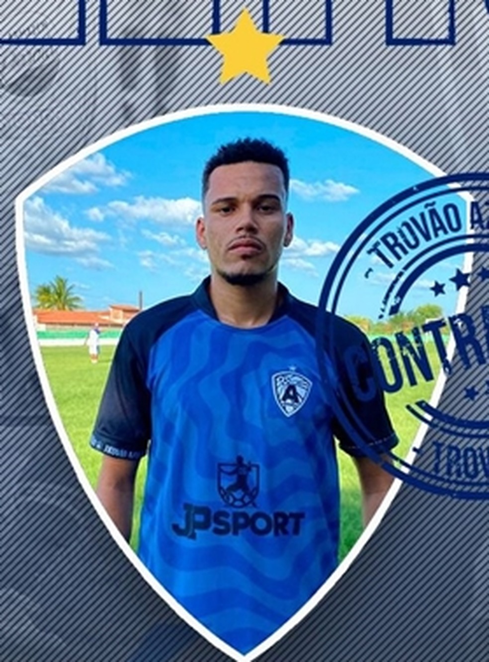 Zé Gabriel, pelo Atlético de Cajazeiras — Foto: Divulgação