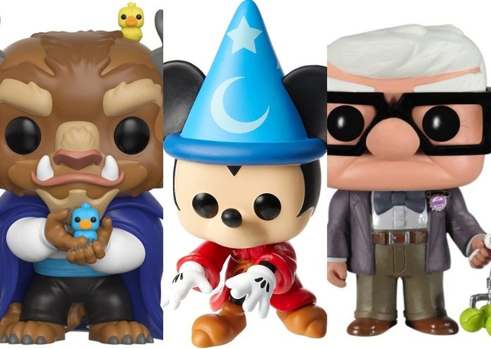 Bonecos colecionáveis dos personagens da Disney e Pixar são uma ótima opção para os fãs dos estúdios (Foto: Reprodução/Amazon)