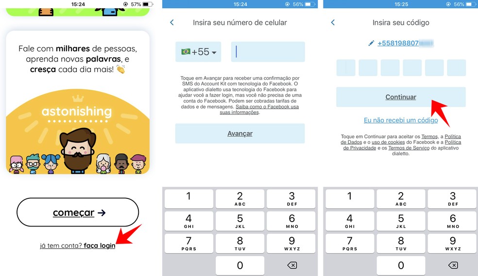 Como usar o Dialetto, app que ensina inglês com perguntas ...