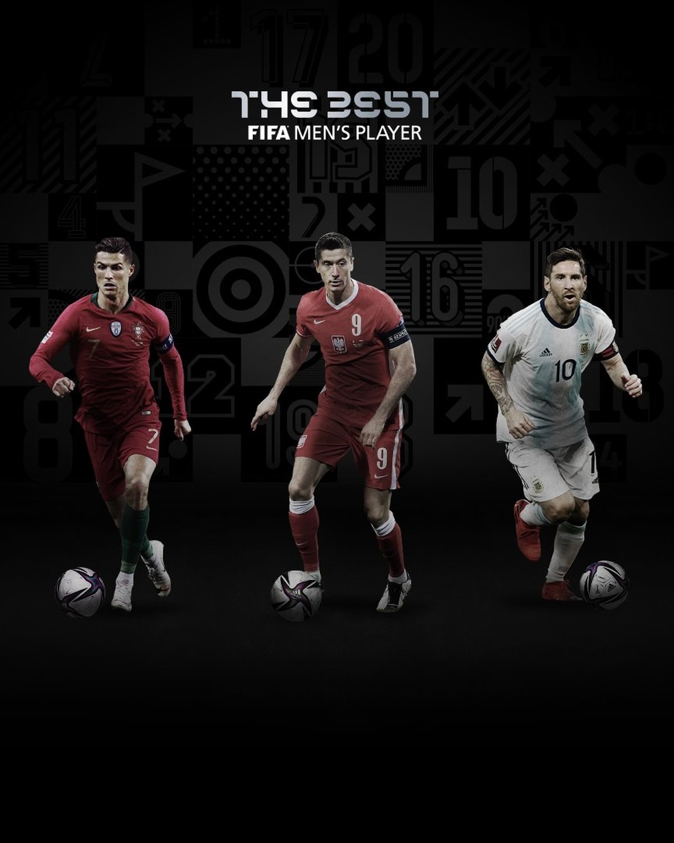 Lewandowski supera Messi e Cristiano Ronaldo e é eleito o melhor