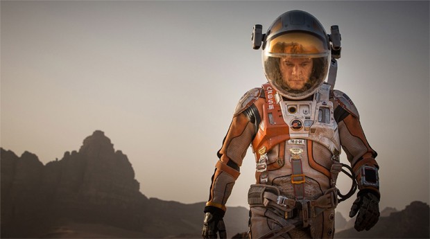 No filme, Mark Watney (Matt Damon) é um astronauta que é deixado para trás durante uma missão da Nasa em Marte (Foto: Divulgação)