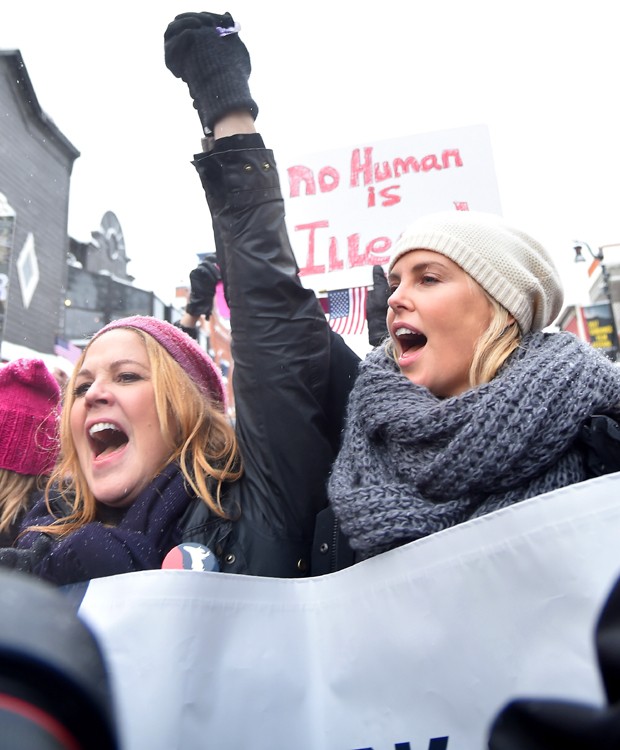 Madonna e celebridades mundiais participam de marcha das mulheres: "O