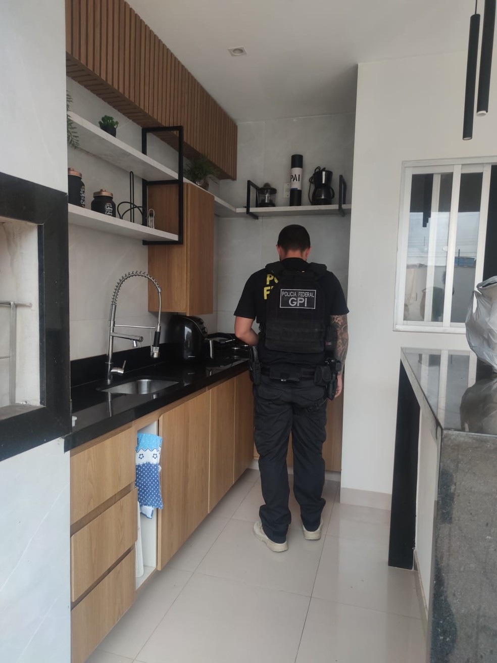 Residências de investigados são alvo da operação da Polícia Federal — Foto: Divulgação/PF