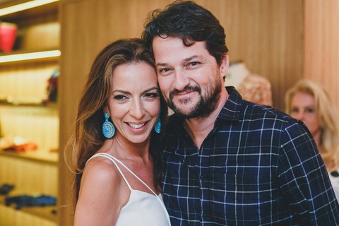 Karina Sterenberg e Marcelo Serrado 