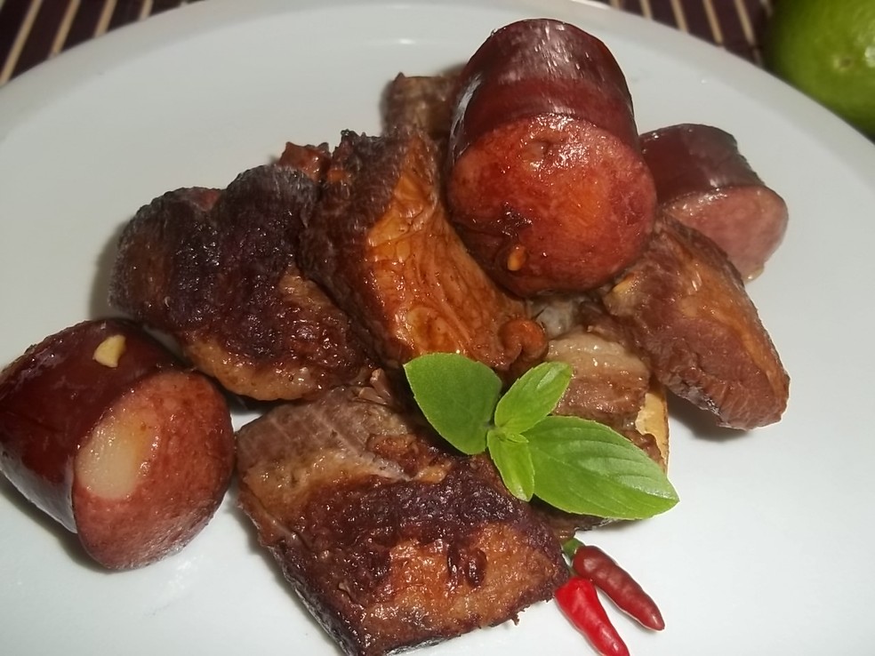 Costela Com Calabresa Na Pressao Receitas Receitas Em uma panela de pressão, refogue a cebola e a calabresa cortadas em cubos no azeite. costela com calabresa na pressao