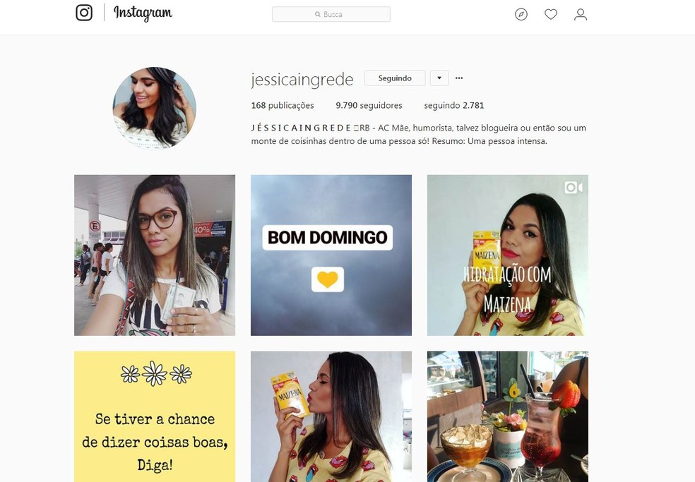 Com dicas do dia a dia, Jéssica conseguiu quase 10 mil seguidores em menos de 10 meses  (Foto: Reprodução/Instagram )