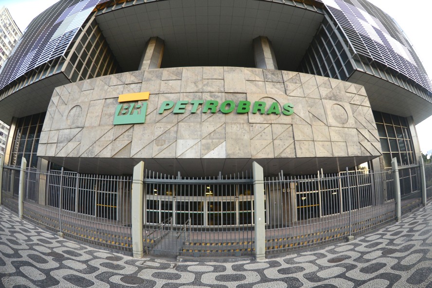 Fachada do predio da Petrobras, localizado no centro do Rio de Janeiro