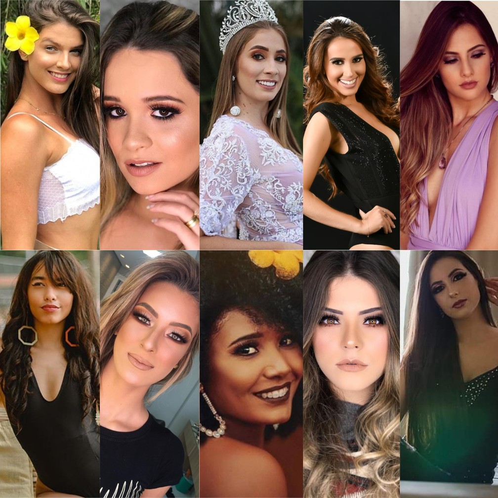Candidatas disputam título de Miss Brasil Café 2019 em Três Pontas (MG) — Foto: Miss Brasil Café