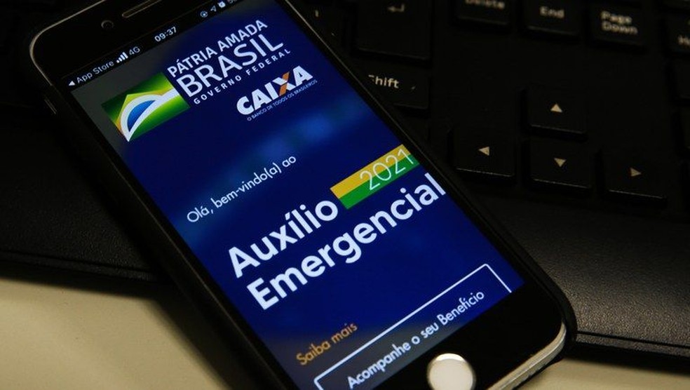 Auxílio emergencial — Foto: Marcello Casal Jr/Agência Brasil