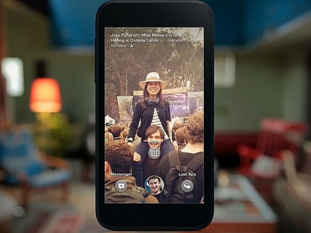 Botões de acesso à tela de aplicativos do smartphone na interface 'Home'. (Foto: Reprodução/Facebook)