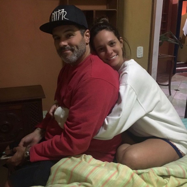 Maurício Mattar e a esposa Shay Dufau (Foto: Instagram/Reprodução)