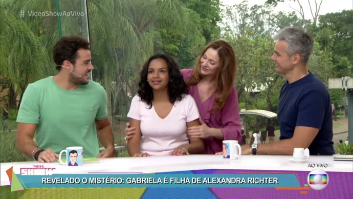 Gabriela é filha de Alexandra Richter (Foto: TV Globo)