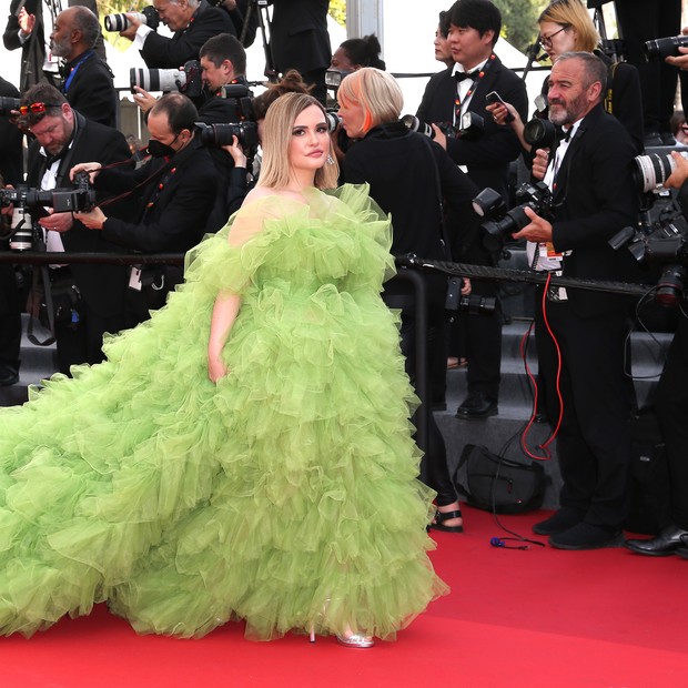 CANNES, FRANCE - MAY 23: Carolina Ogliaro attends the screening of "Decision To Leave (Heojil Kyolshim)" during the 75th annual Cannes film festival at Palais des Festivals on May 23, 2022 in Cannes, France. (Photo by Gisela Schober/Getty Images) (Foto: Getty Images)