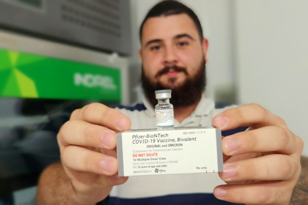 Vacina bivalente contra a Covid-19 estará disponível a partir desta sexta (24) em Campos — Foto: Secom/Divulgação