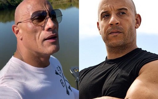 Dwayne Johnson, o The Rock, sobre briga com Vin Diesel: "Falei sério"
