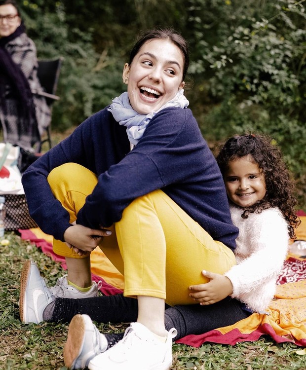 Valentina e Isabel, filhas de Carolina Ferraz (Foto: Reprodução / Instagram)