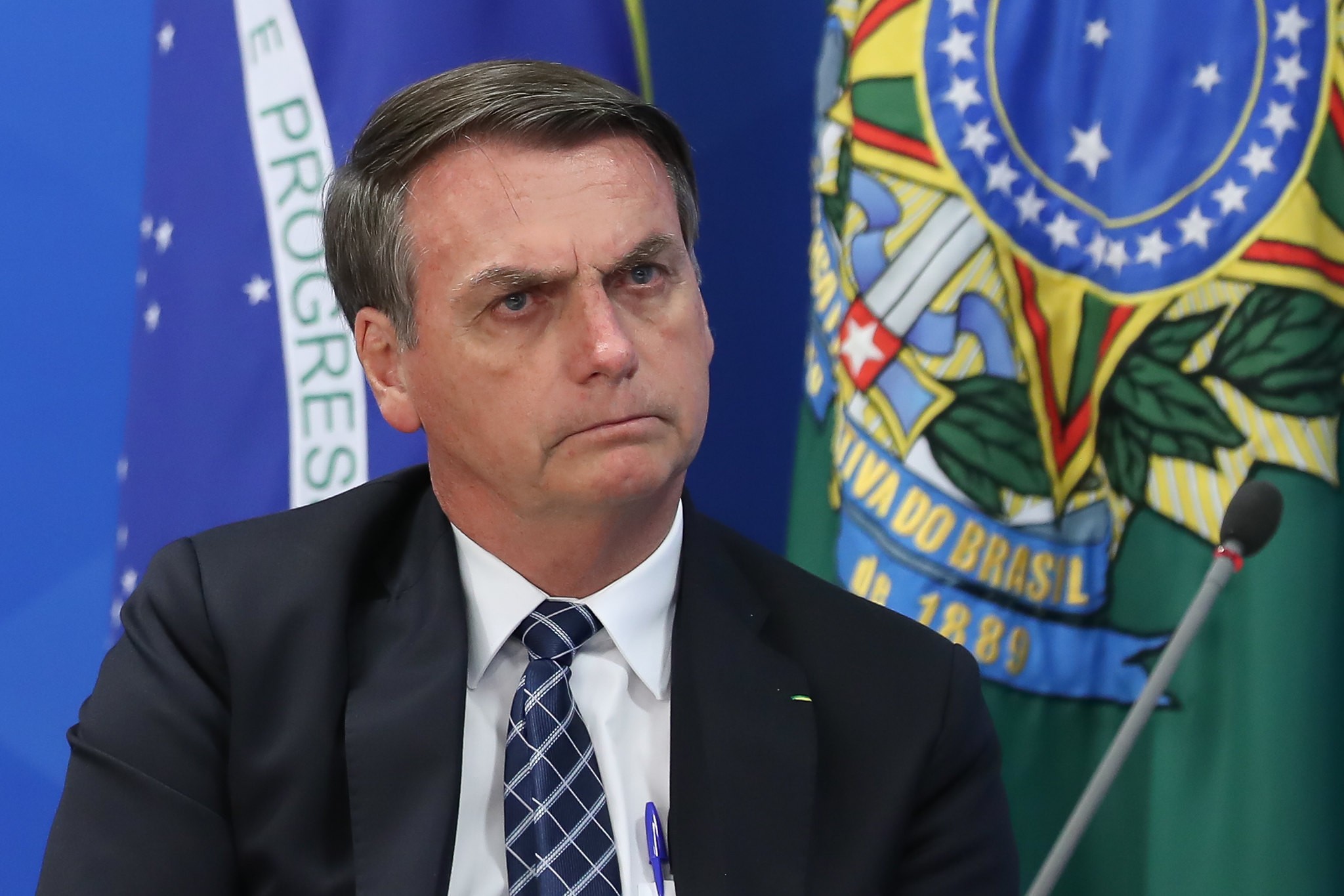 O presidente Jair Bolsonaro é alvo de críticas pela política ambiental de seu governo (Foto: Marcos Corrêa/PR/Flick/Palácio do Planalto/Creative Commons)