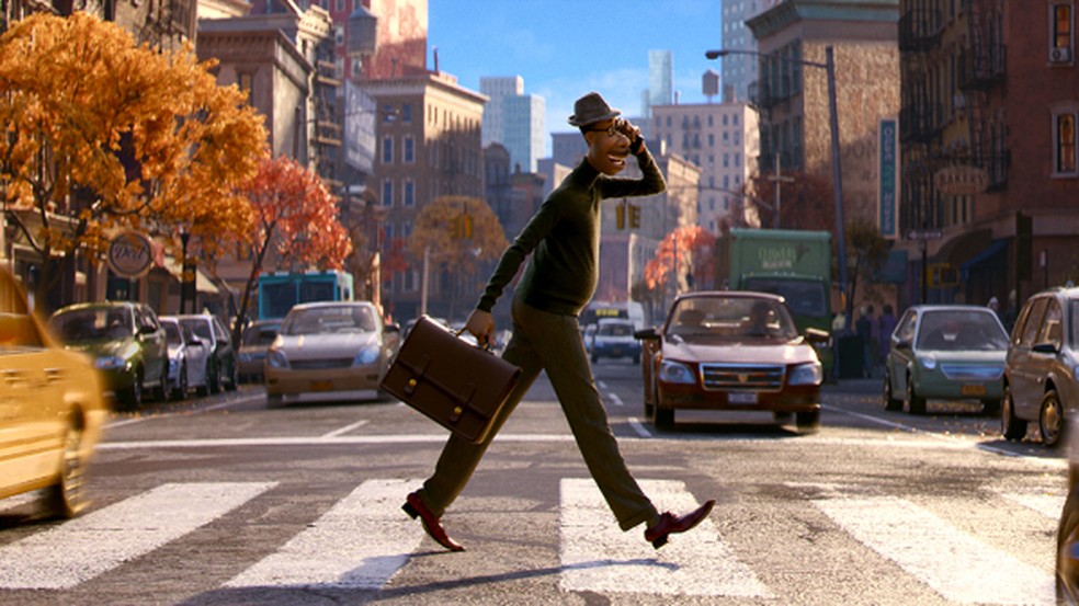 Imagem do novo filme de animação 'Soul' da Pixar — Foto: Divulgação