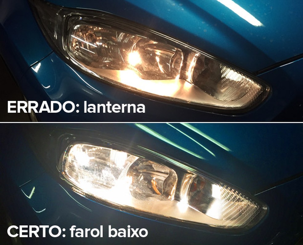 Alteração no CTB, é uma tentativa de dar mais visibilidade aos carros e consequentemente, reduzir o número de acidentes (Foto: Divulgação)