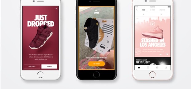 App da Nike promove uma "caçada" aos tênis mais hypados da atualidade (Foto: reprodução)