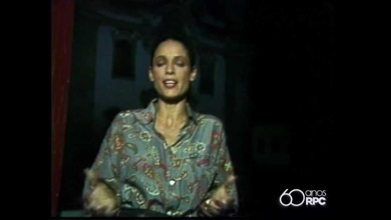 Assista à vinheta 'Bicho do Paraná' com Sonia Braga (1987)