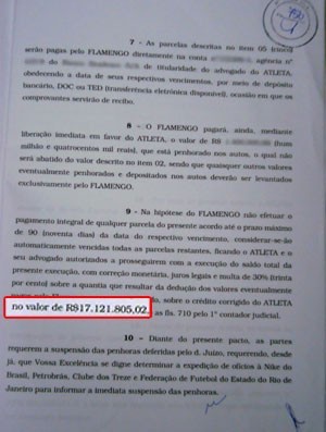 Conta de peso: Romário, Gamarra, Pet e R10 cobram R$ 85 milhões do Fla