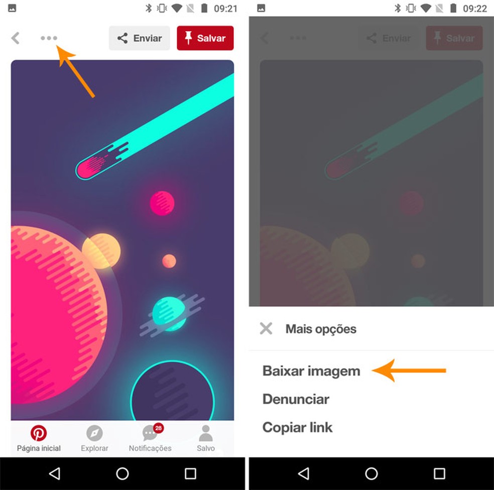 Como Encontrar E Baixar Wallpaper Para Celular No Pinterest Imagens Techtudo
