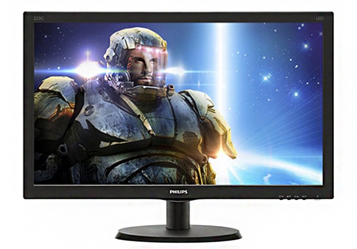 Monitor gamer da Philips oferece resolução Full HD (Foto: Divulgação/Philips)