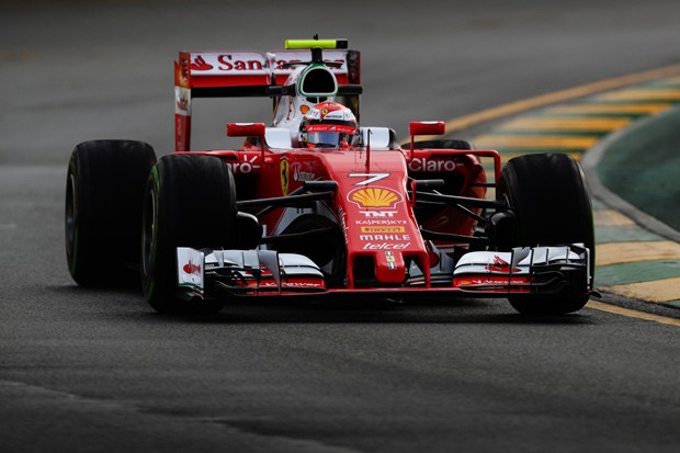 Carro da Ferrari na temporada 2016 da Fórmula 1 (Foto: Getty Images)