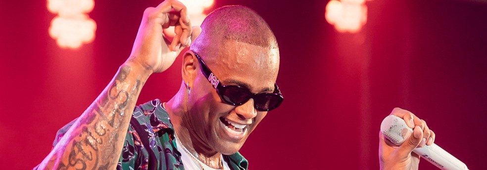 Cantor Leo Santana faz show em Goiânia, Goiás — Foto: Divulgação/Estúdio WF