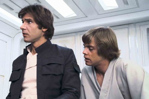 Harrison Ford e Mark Hamill em Star Wars (Foto: Divulgação)