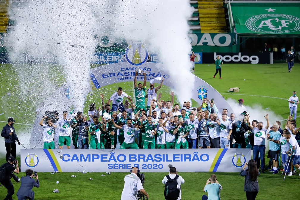 Fotos Chape Conquista O Titulo Inedito Da Serie B Do Brasileiro Chapecoense Ge