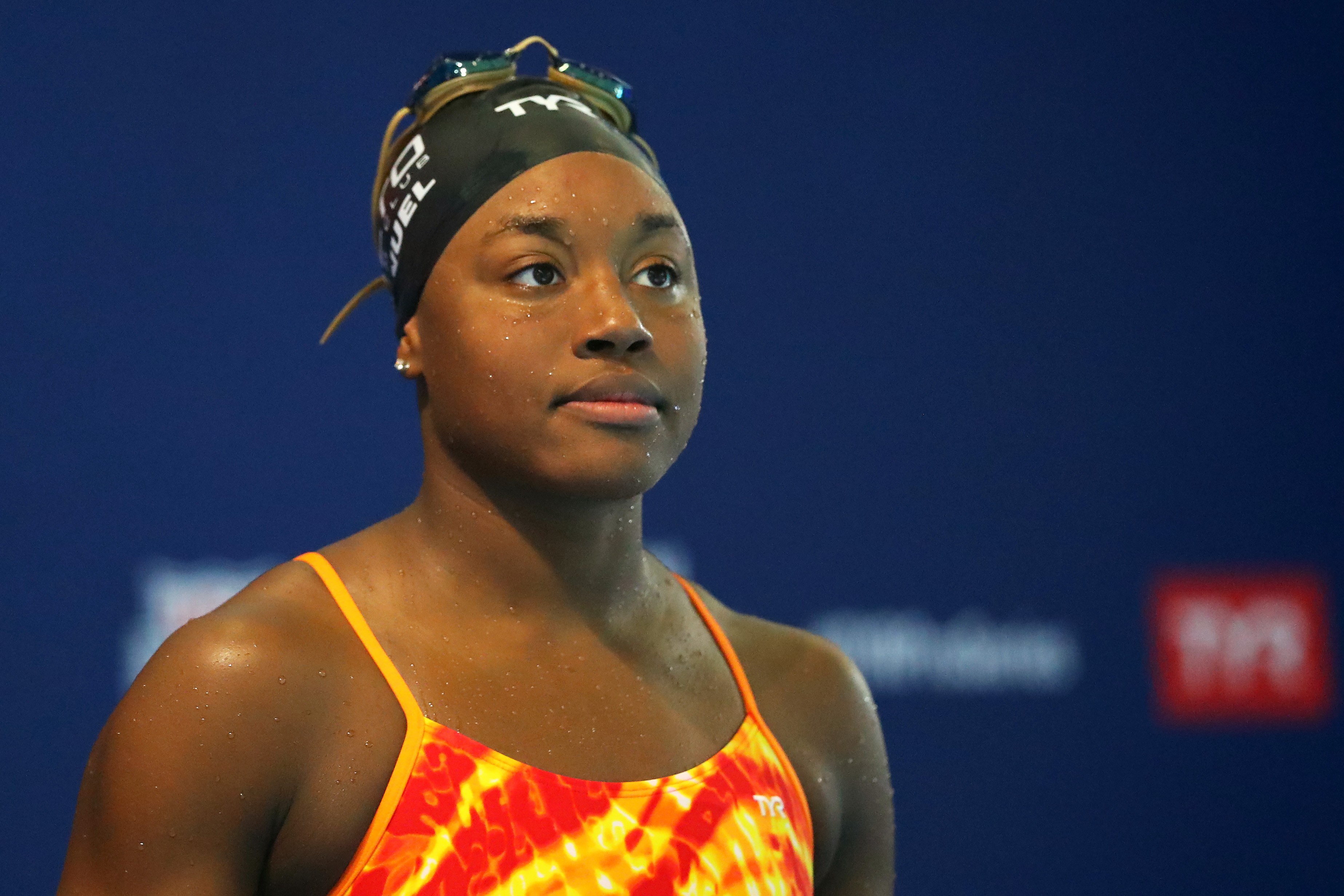 A nadadora Simone Manuel  (Foto: Getty Images )