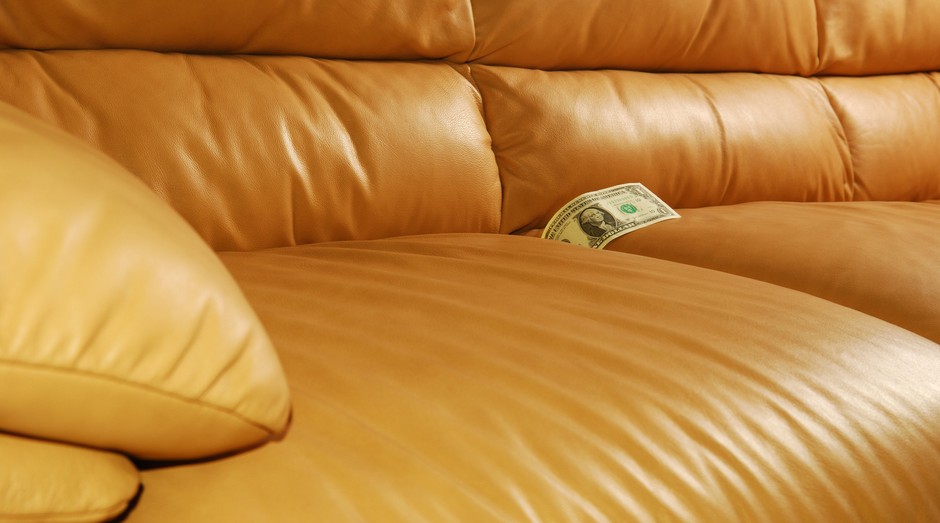 sofá, dólar, dinheiro (Foto: Getty Images)