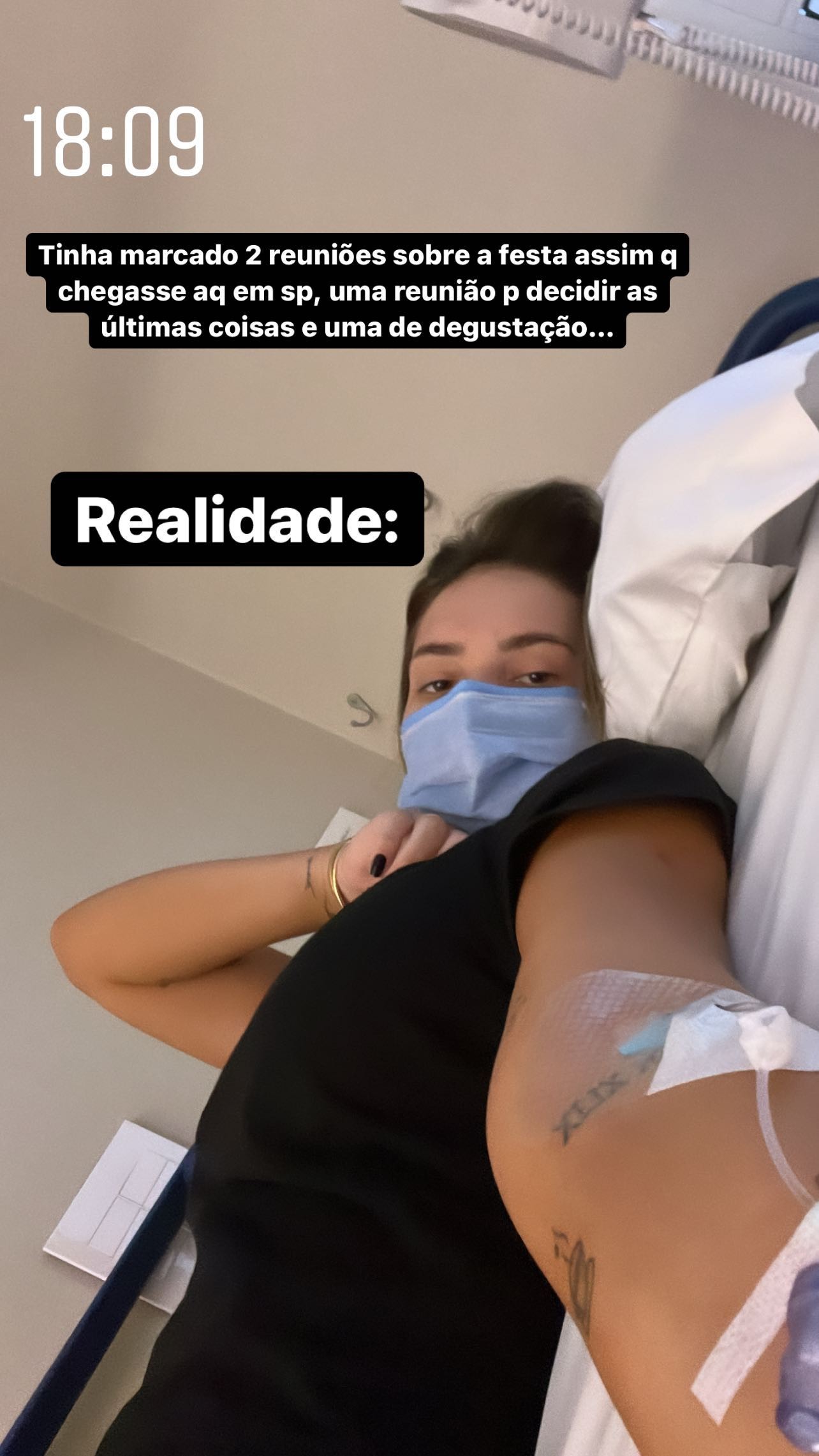 Virginia Fonseca passa mal e é hospitalizada após voo (Foto: Reprodução/Instagram)
