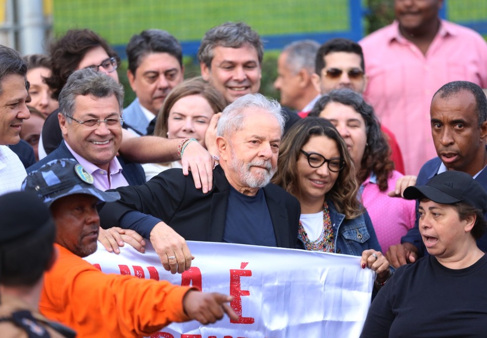 O ex-presidente Lula, em Curitiba, em imagem do ano passado — Foto: Giuliano Gomes/PR Press