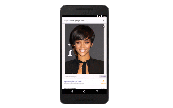 Google vai permitir salvar fotos na busca pelo celular (Foto: Divulgação/Google)