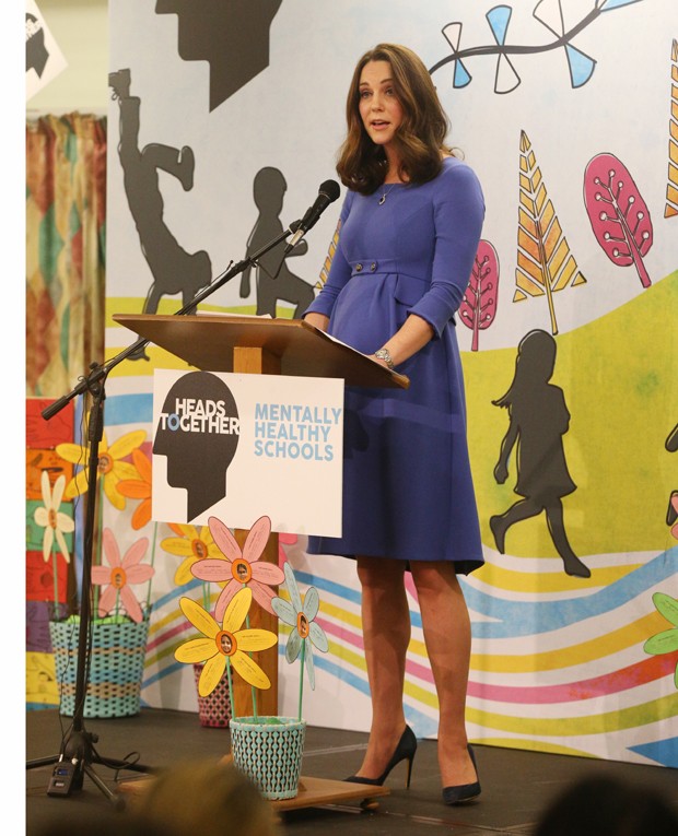 Kate Middleton durante evento da Heads Together (Foto: Getty Images)
