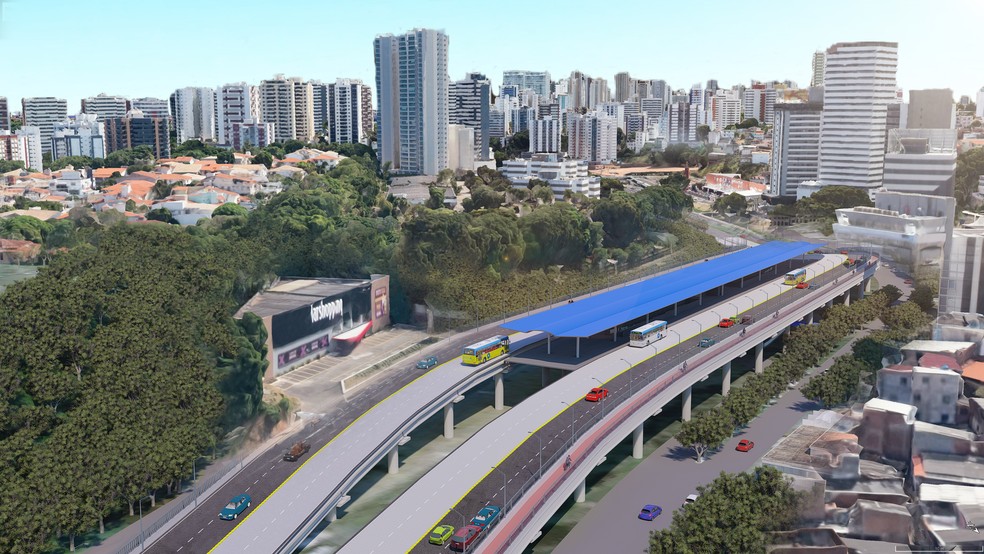 BRT de Salvador — Foto: Imagem Ilustrativa