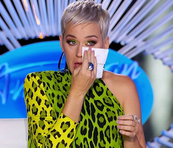 Katy Perry no 'American Idol' (Foto: Reprodução ABC)