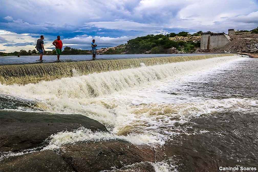 Barragem de Oiticica, em Jucurutu — Foto: Canindé Soares