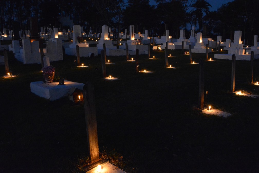 Ritual das velas vai ser mantido no pr&oacute;ximo domingo (12), mas sem presen&ccedil;a do p&uacute;blico e com restri&ccedil;&otilde;es &mdash; Foto: Stephanie Fonseca