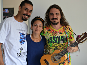 Veniciu Toledo, Marilua Soares e Rodolfo Minari fazem parte do grupo (Foto: Daniel Scarcello/G1)
