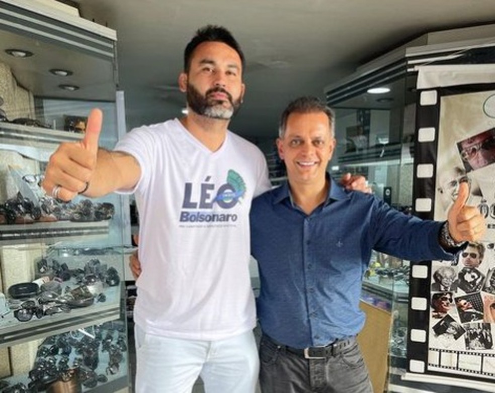 Léo Indio, que estará nas urnas como Léo Bolsonaro — Foto: Reprodução/Instagram