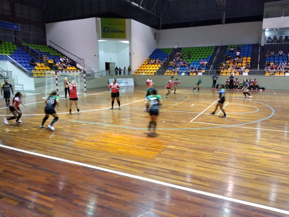 Liga Nacional de Handebol Feminino acontece em Porto Velho  — Foto: André Felipe
