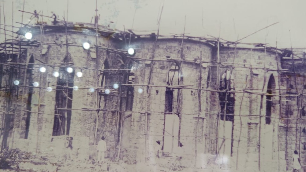 Catedral de Petrolin sendo construída 