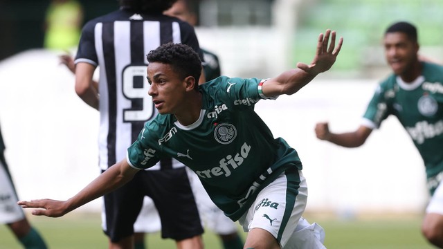Sub-17: Palmeiras goleia Botafogo e conquista primeira vitória no Brasileirão
