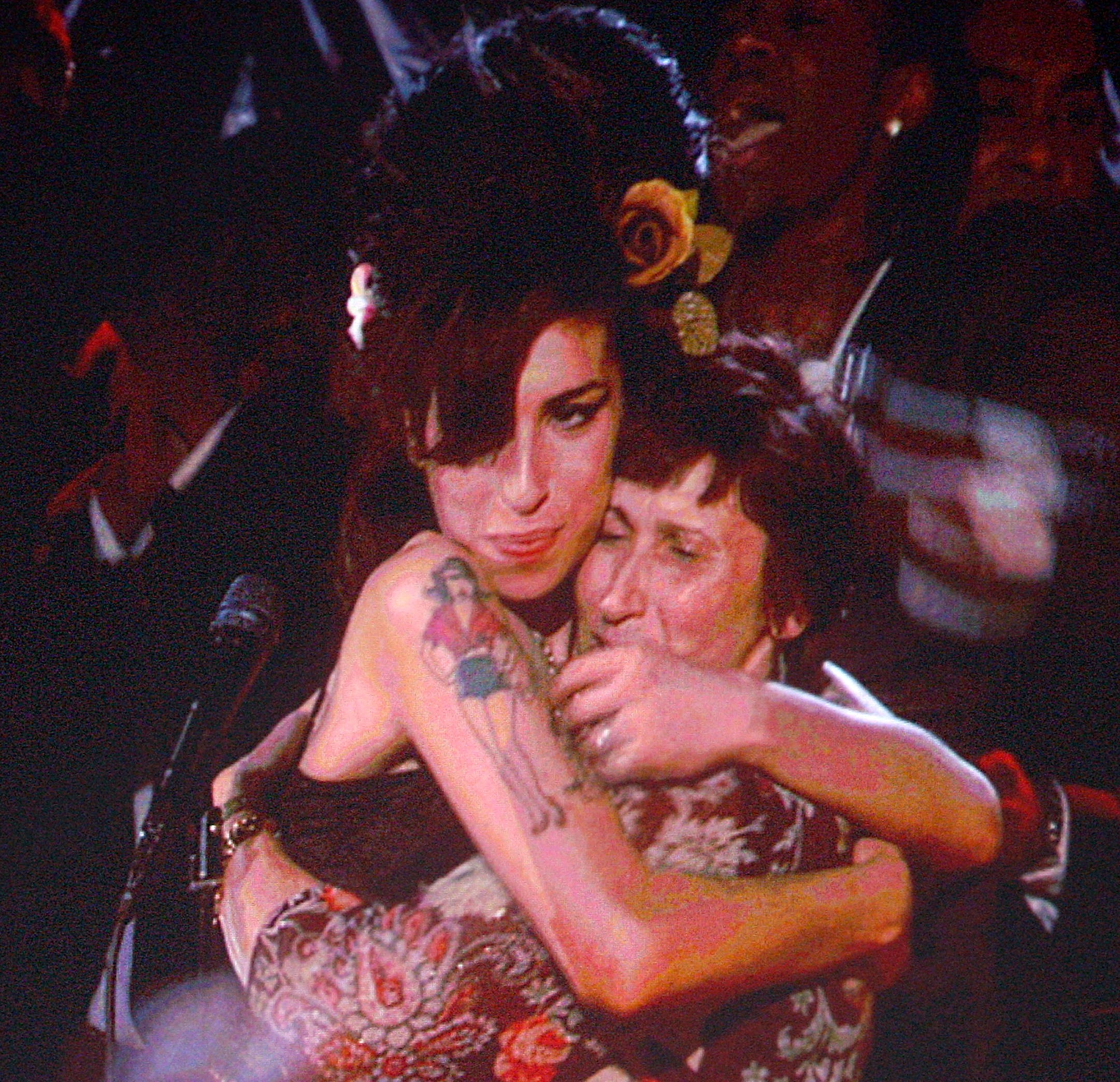Amy e Janis Winehouse em 2008 (Foto: Getty Images)